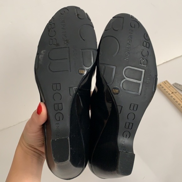 BCBG Generation Patent Wedges - Picture 7 of 14